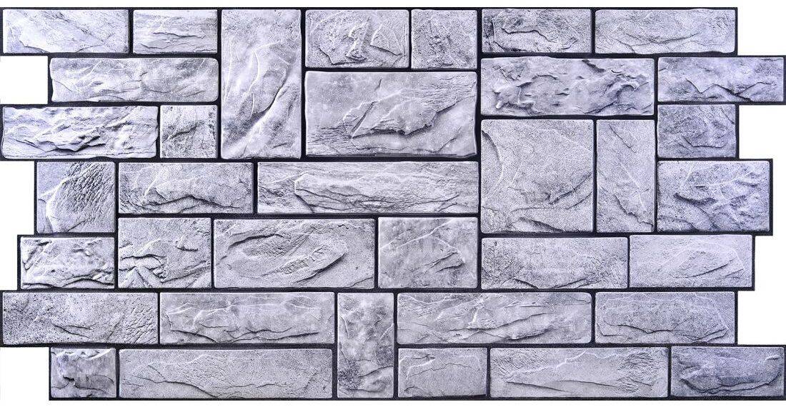 9 Διακοσμητικό Πάνελ 3D PVC 2870 Πριονισμένη γκρι πέτρα - Image 2