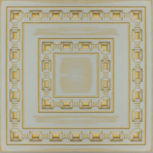 Διακοσμητικό Πάνελ Οροφής / Τοίχου RETRO - GREY/GOLD 06