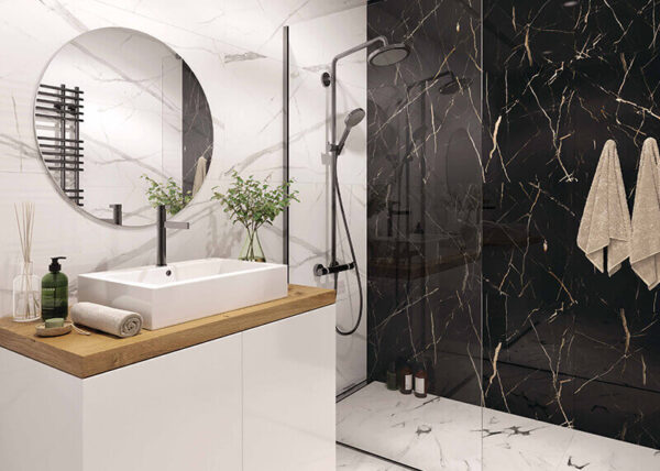 Πάνελ τοίχου SPC Vilo 108161 Calacatta White 30 x 60cm - Image 3
