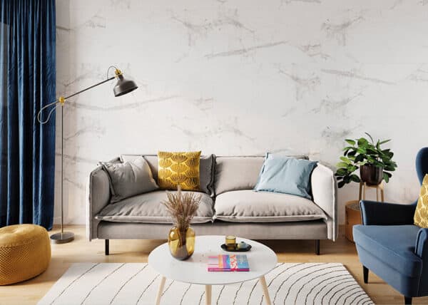 Πάνελ τοίχου SPC Vilo 108163 Calacatta snow 30 x 60cm - Image 3