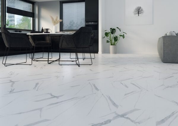 Δάπεδο SPC CBC41722 Snow Carrara Arbiton 914 x 457 x 4 mm 32 Class - Image 2