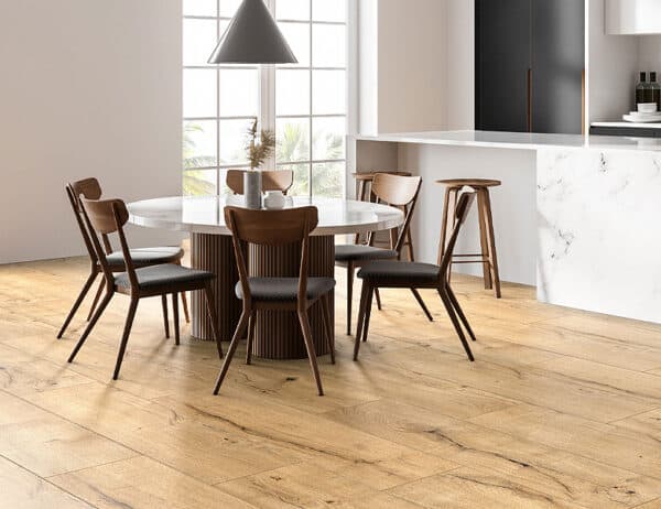 Δάπεδο SPC R123 Nutmeg Rocko 1210 x 295 x 5mm 34 Class/AC5 - Image 2