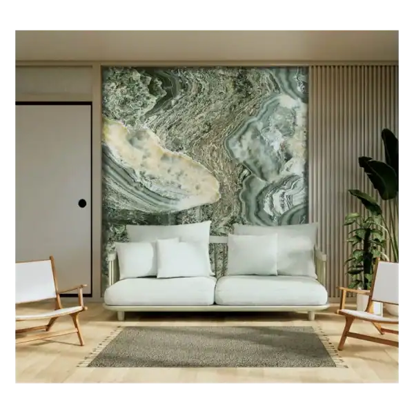 PVC MEGA PANEL 2.8/1220/2800mm ONYX GREEN 901 - Image 2