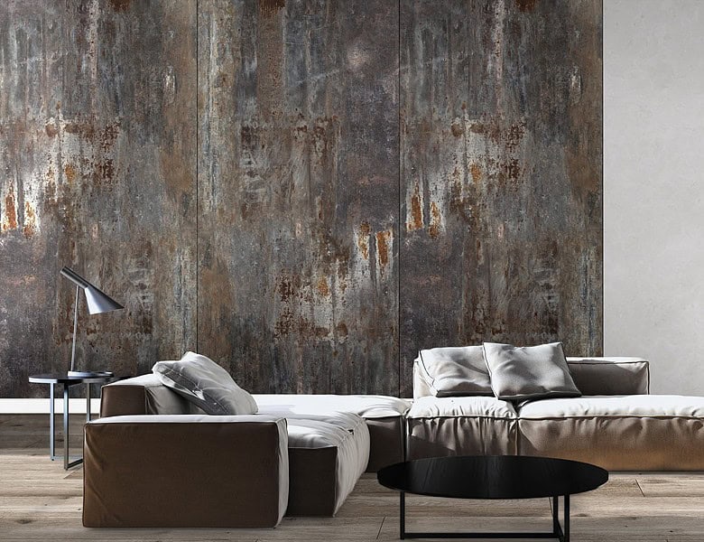 IMG_4649 Πάνελ Μπάνιου-Τοίχου SPC Rocko R120 Native Steel 2800 x 1230 mm (3.44 m²) - Image 2