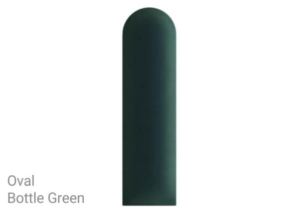 Oval Bottle Green 60x15 - Image 1