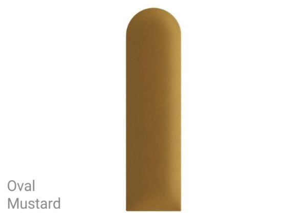 Oval Mustard 60x15 - Image 1