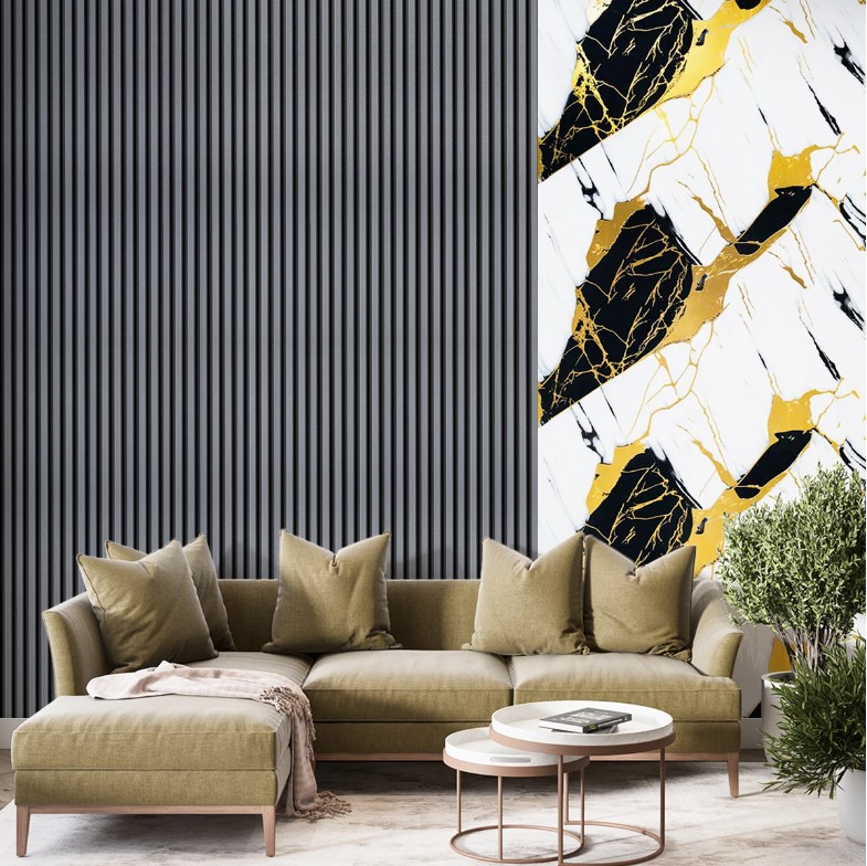 els1.1 Πάνελ Τοίχου - Μπάνιου PVC Artoaza Elsa 266 x122cm (3.24 m²) - Image 2