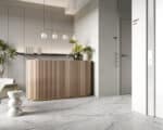 Δάπεδο SPC Vilo Ash Grey AC5/33 600x600mm - Image 2