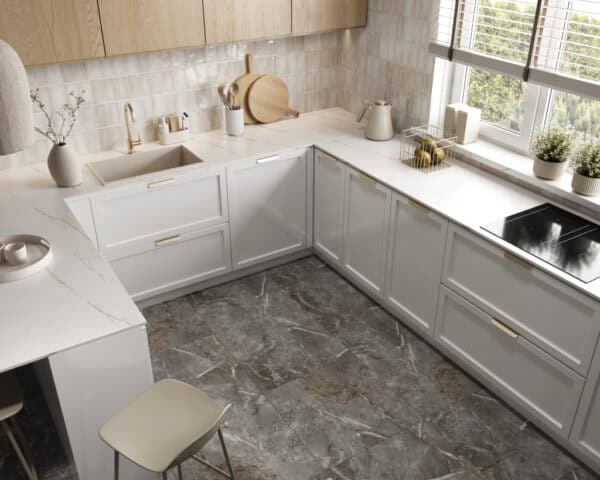 Δάπεδο SPC Vilo Marble Skin AC5/33 600x600mm - Image 3