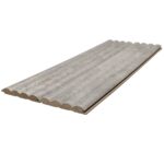 3D Κυματιστά Ξύλινα Πηχάκια Τοίχου WAVE CHICAGO CONCRETE 16/119/2750mm - Image 2