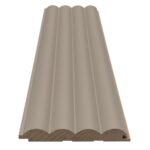3D Κυματιστά Ξύλινα Πηχάκια Τοίχου Sand Grey 16/119/2750mm - Image 2