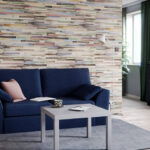 Πλαστική επένδυση Ραμποτέ PVC VILO Color Wood 25x265 cm - Image 3
