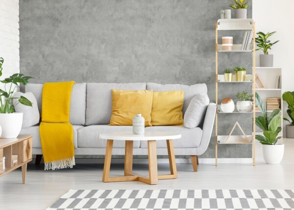 Πλαστική επένδυση Ραμποτέ PVC VILO Concrete Stone 25x265 cm - Image 3
