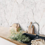 Πλαστική επένδυση Ραμποτέ PVC VILO Gold Marble 25x265 cm - Image 3