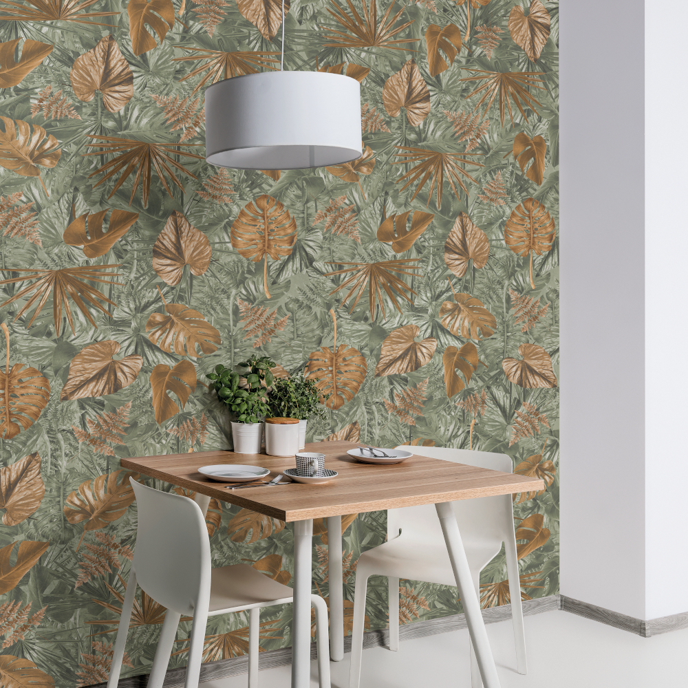 Monstera_imagel Πλαστική επένδυση Ραμποτέ PVC VILO Monstera 25x265 cm - Image 3