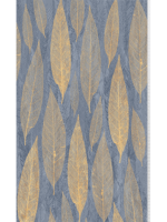 Πλαστική Επένδυση Ραμποτέ PVC VILO Blue Magnolia, 25x265 cm