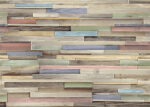 Πλαστική επένδυση Ραμποτέ PVC VILO Color Wood 25x265 cm - Image 2