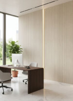 Flexible Stone Beige White Line Stone – Panel Εύκαμπτης Πέτρας 60×1200 mm - Image 3