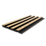 Ps Panel Με 3D Πηχακια F4 Residence 21/122 Mm Nat.Oak/Black - Image 4