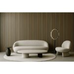 Ps Panel Με 3D Πηχακια F4 Residence 21/122 Mm Nat.Oak/Black - Image 5