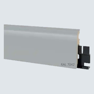 IMG_9617 Σοβατεπί PVC Εύκαμπτο ARBITON VIGO 60 03 Dark Gray, 2200 x 60 x 15mm - Image 1