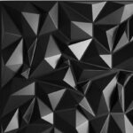 Διακοσμητικό Πάνελ Τοίχου / Οροφής 3D MODERN-ΑΜΕΘΥΣΤΟ BLACK