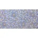 Διακοσμητικό Πάνελ 3D PVC 1651 Γαλάζιο / Γκρι Tribal Print