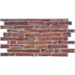 Διακοσμητικό Πάνελ 3D PVC 3914 Καφέ/ασημί πέτρα