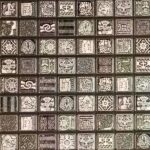 Διακοσμητικό Panel 3D PVC 2771 Πράσινο Tribal Print - Image 3