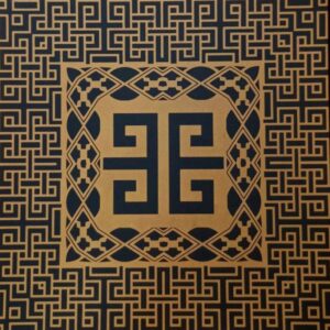 Διακοσμητικό Πάνελ Οροφής / Τοίχου WERSO-1 / BLACK-GOLD