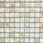 Διακοσμητικό Πάνελ 3D PVC 4291 Μπεζ ψηφίδα 955 mm Χ 496 mm - Image 2