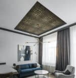 Διακοσμητικό Πάνελ Οροφής / Τοίχου WERSO-1 / BLACK-GOLD - Image 4