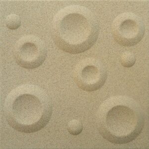 Διακοσμητικό Πάνελ Οροφής / Τοίχου με επικάλυψη άμμου KRATER-P 50x50εκ.