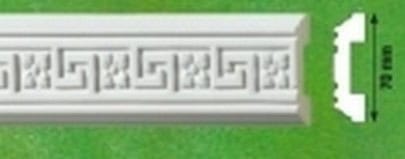 Διακοσμητική κορνίζα από φελιζόλ EPS