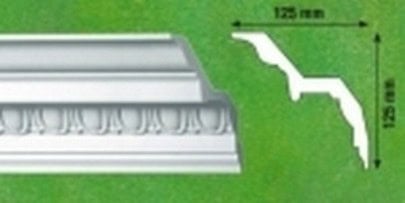 Διακοσμητική κορνίζα από φελιζόλ EPS