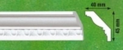 Διακοσμητική κορνίζα από φελιζόλ EPS