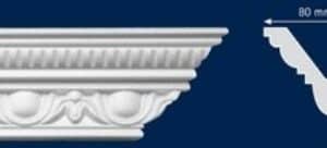 Διακοσμητική κορνίζα από φελιζόλ EPS