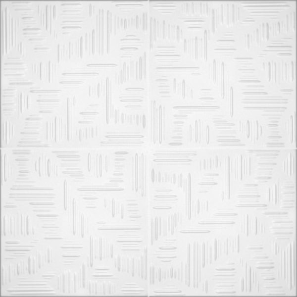 img_preview (15) Διακοσμητικό Πάνελ Οροφής / Τοίχου № 0808 Δέλτα λευκό