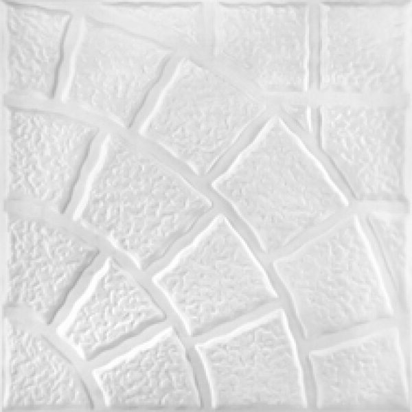 Διακοσμητικό Πάνελ Οροφής / Τοίχου №08115 λευκό