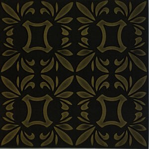 Διακοσμητικό Πάνελ Οροφής / Τοίχου RETRO - BLACK/GOLD 112