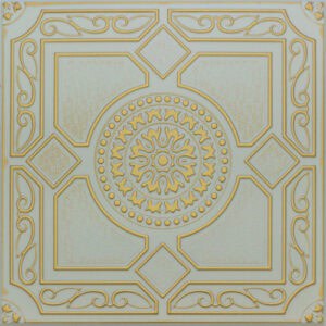 Διακοσμητικό Πάνελ Οροφής / Τοίχου RETRO - GREY/GOLD 32