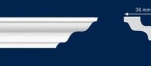 Διακοσμητική κορνίζα από φελιζόλ XPS