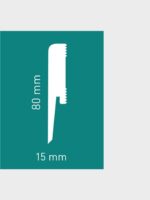 Σοβατεπί HDPS "Dora 810" 2.4m Πατώματα-Laminate - Image 2