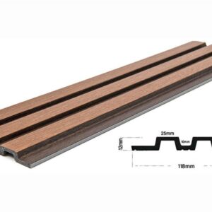 PS Panel 3D Πηχακια Τοίχου 11 Piano Golden Oak D. Brown