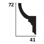 Κορνίζα με Κρυφό Φωτισμό Decolux LED ACL-005 - Image 2