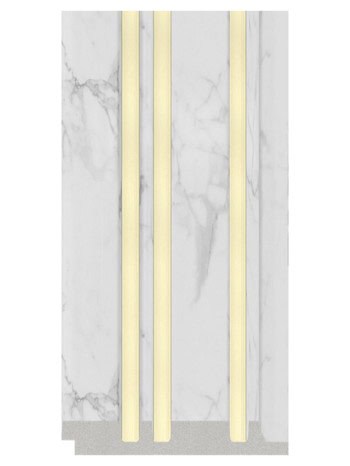 3D Πάνελ τοίχου PS JC1161 MARBLE AND GOLD