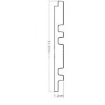 3D Πάνελ Τοίχου Royal PVC JC1161-81745  2900 x 160 mm - Image 3