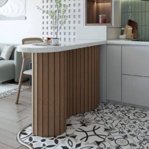 Εύκαμπτο Πάνελ τοίχου FLEX 3D03-Σκούρος Καφέ Δρυς