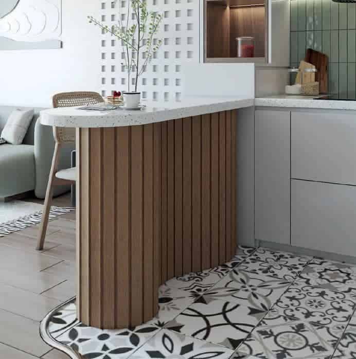 flex-fwp01-1860-7 Εύκαμπτο Πάνελ τοίχου FLEX 3D03-Σκούρος Καφέ Δρυς