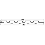 PVC Πάνελ JC1066-507T 2900х 160 mm - Image 3